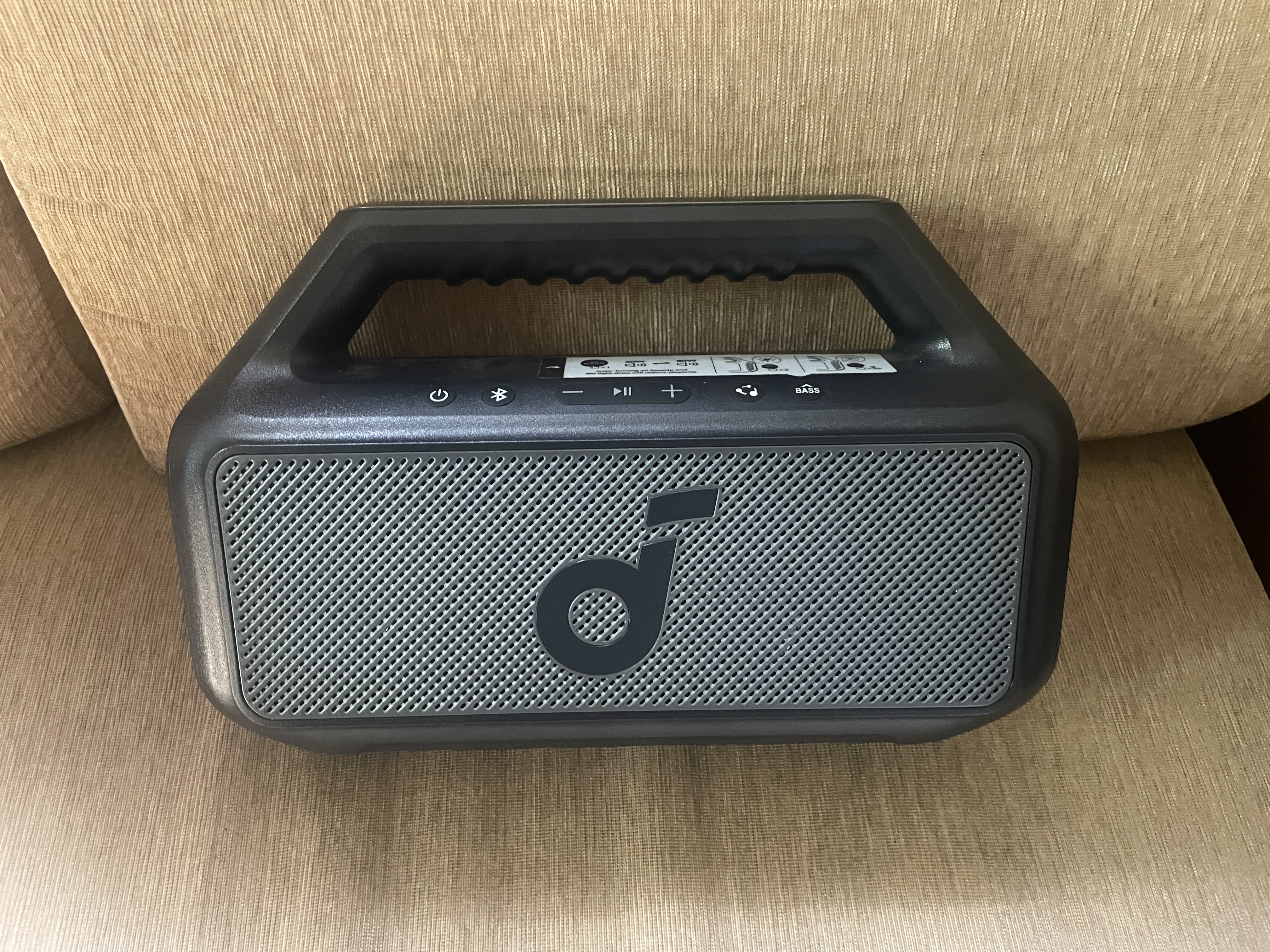 Soundcore Boom 2 portable speaker — loyal product with no defects